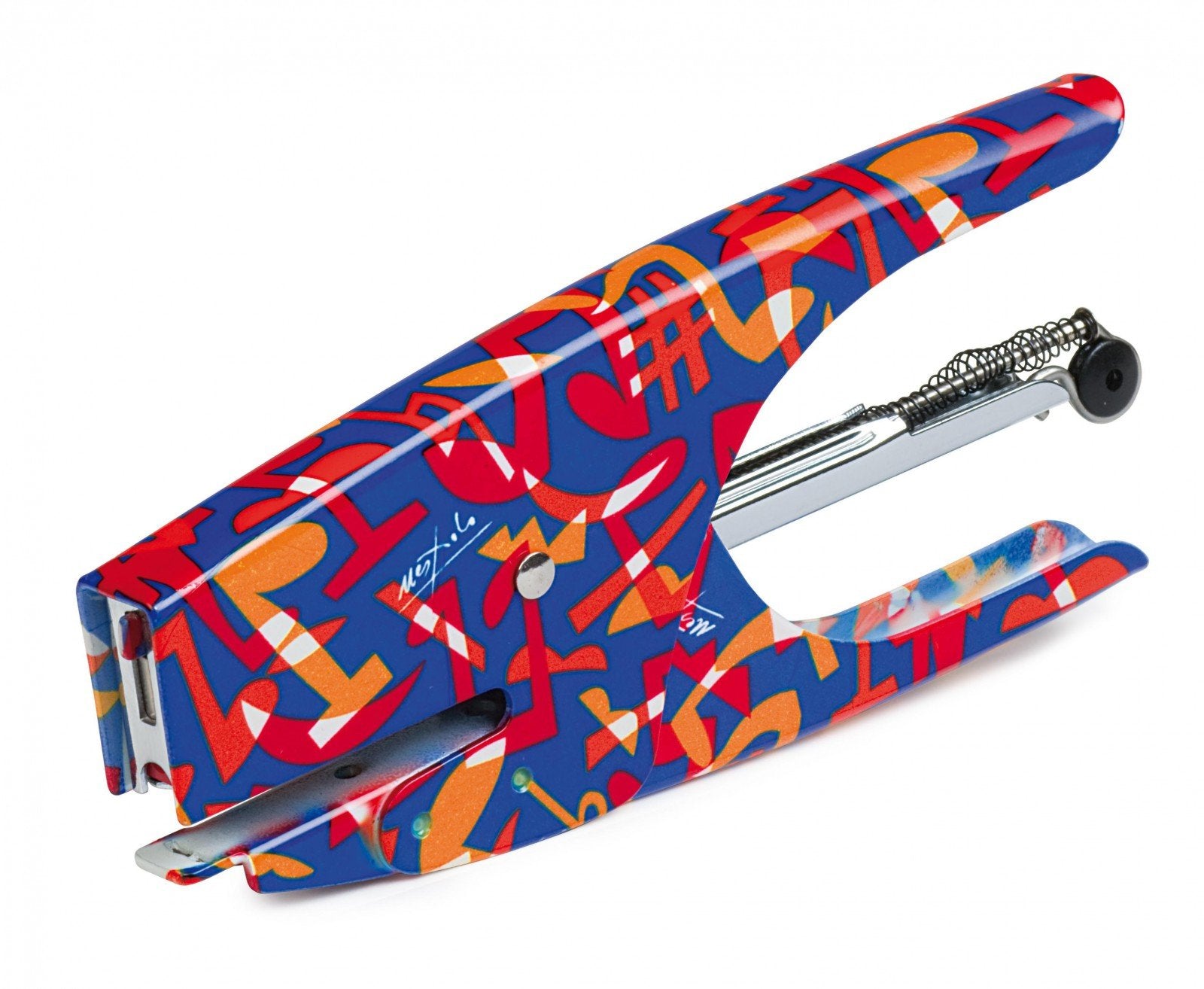 Turikan Popart HZ-Notes Stapler by Ugo Nespolo for 2-15 Sheets
