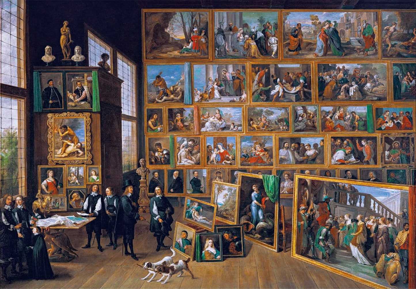 Clementoni - Puzzle Adulto 2000 Piezas Colección Museos - Teniers El archiduque Leopoldo Guillermo - Desde 14 años (32576