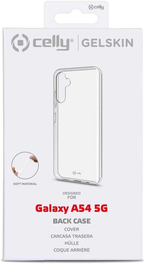 CELLY FUNDA Galaxy A54 5G TRANSPARENTE