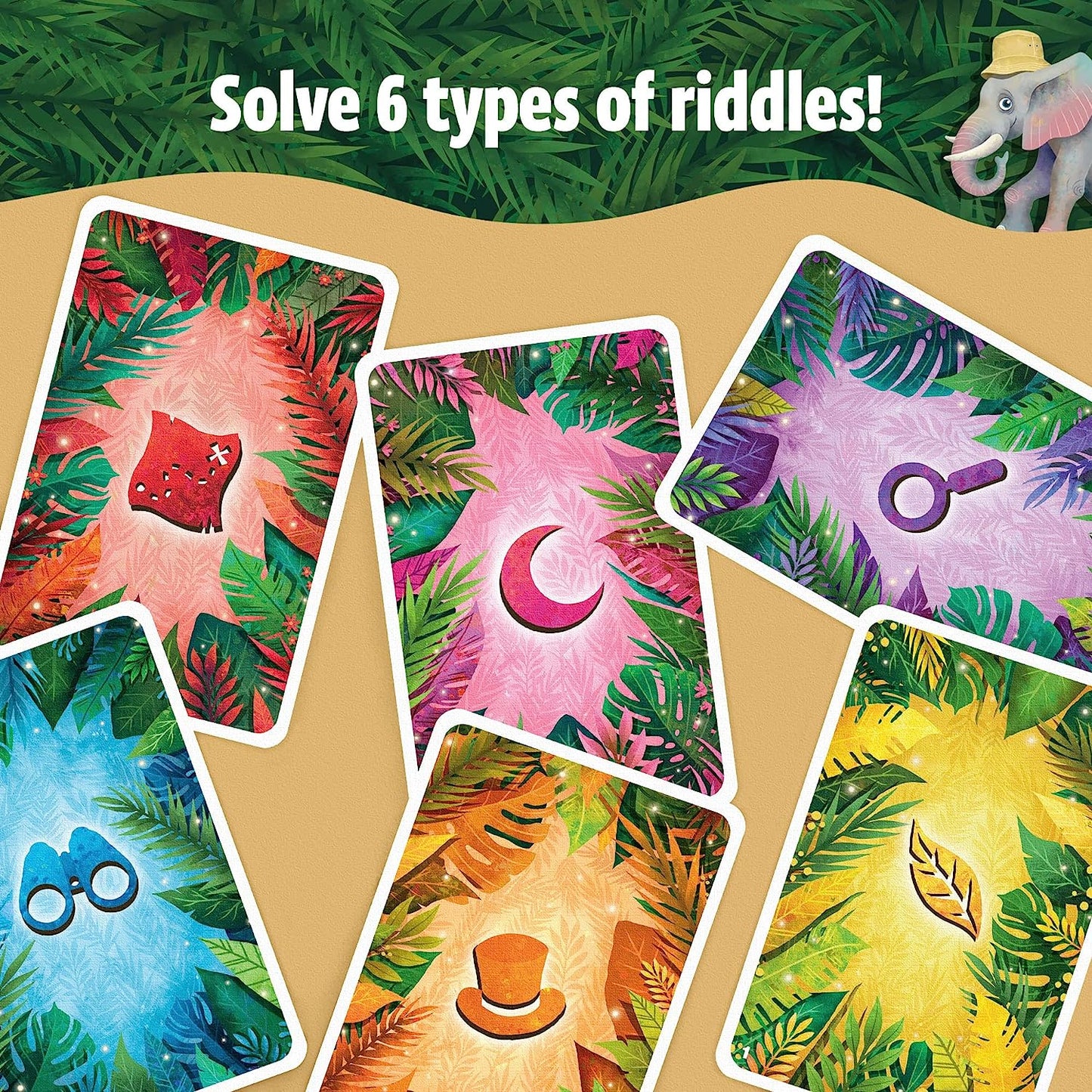 EXIT: The Game - Kids - Jungle of Riddles | Brainteasers | Kinderaktivität | Kooperatives Spiel für Kinder