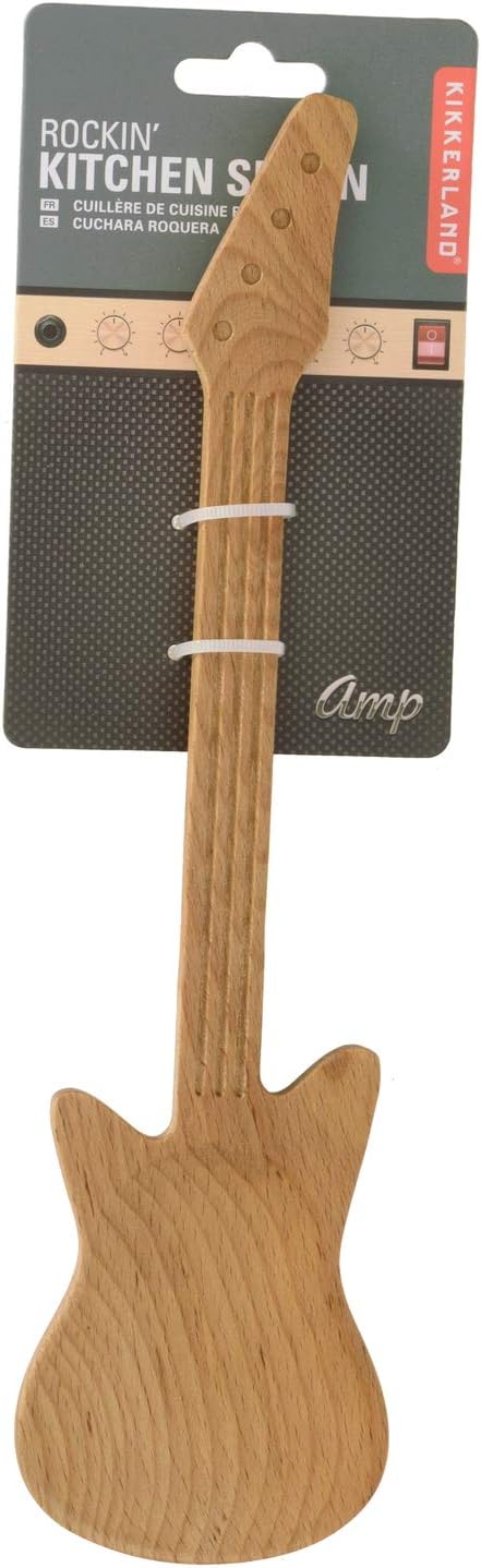 Kikkerland Rockin' Wooden Kitchen Spoon