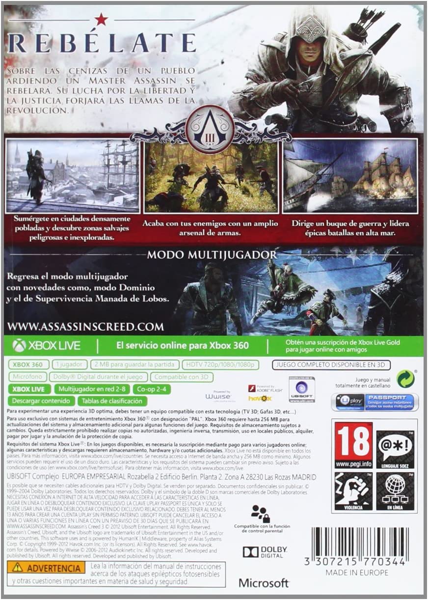 Assassin's Creed 3 - Classics