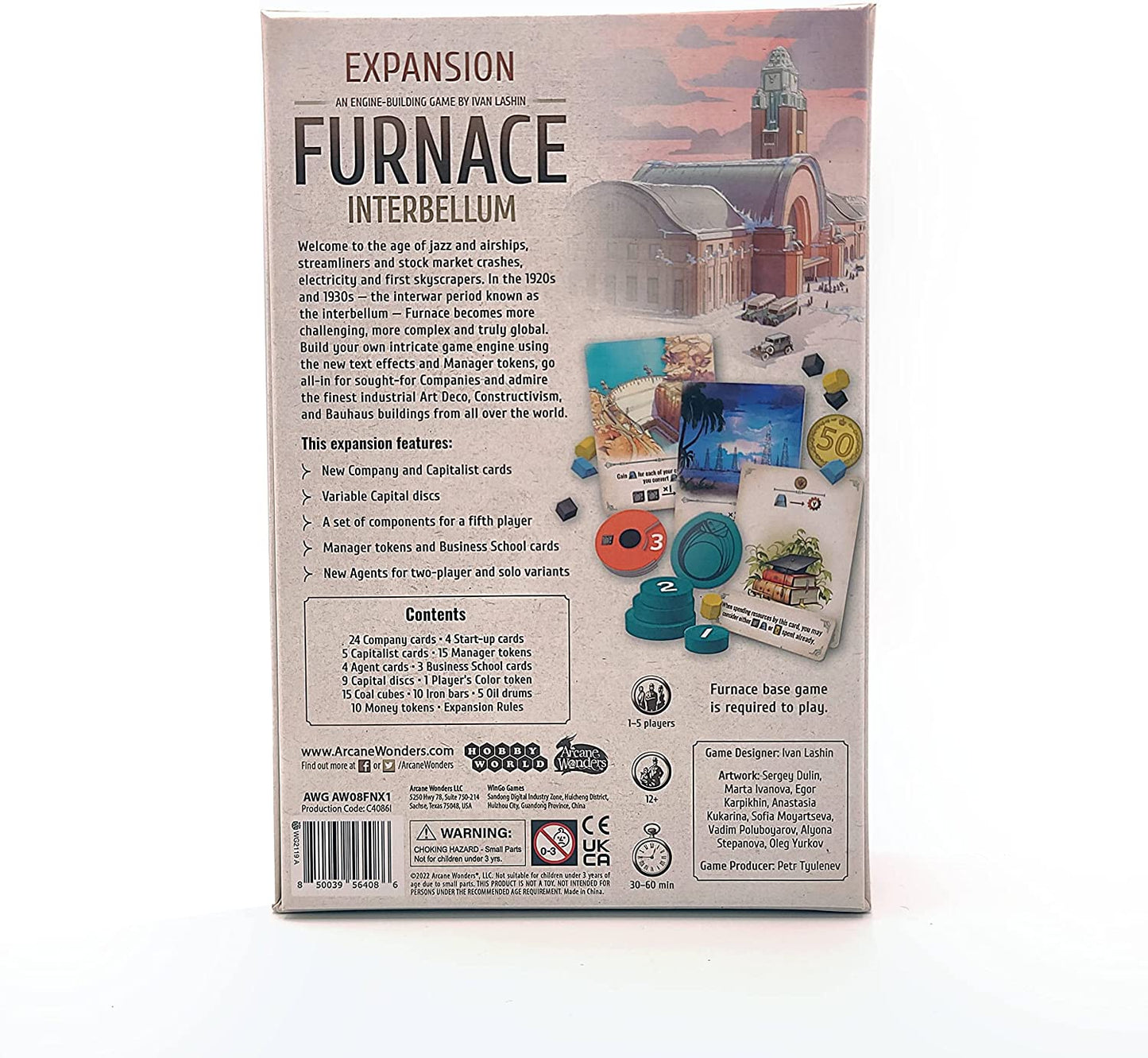 Furnace: Interbellum Board Game