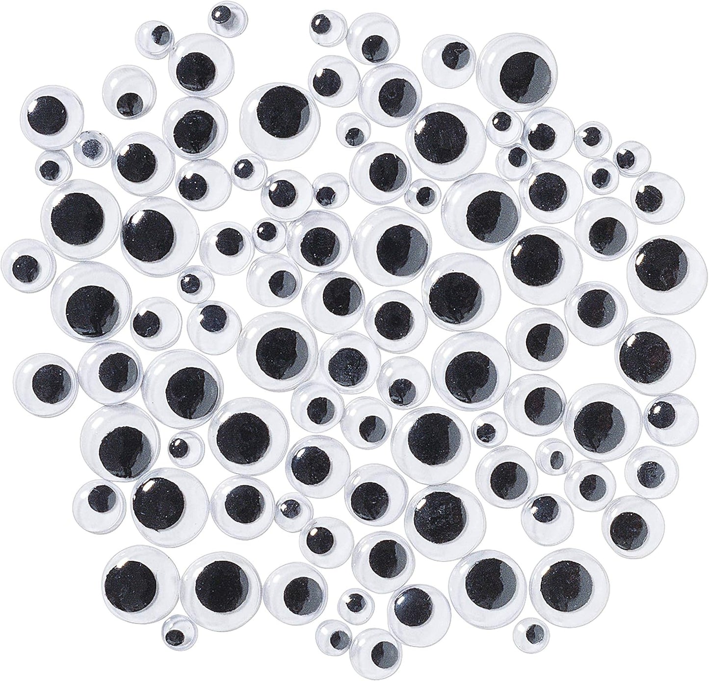 Wow-lie | Self-adhesive | 3-15 mm | Assorted | 100 pieces