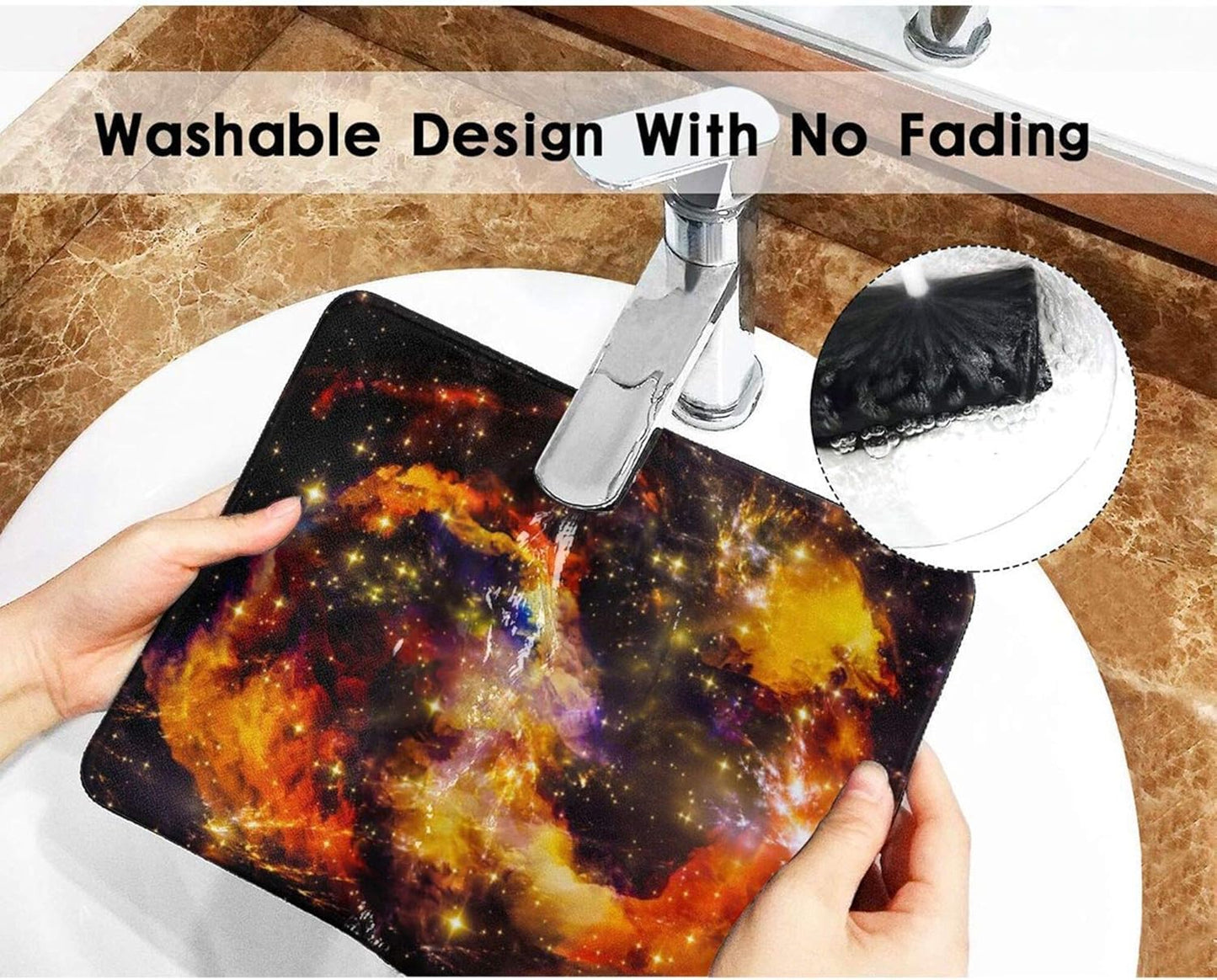 Mouse Pad Creative Mouse Pad Non-Slip Rubber Base Mouse Pads for Computers Laptop Office Desk Accessories Star Galaxy Nebula Mouse Pad