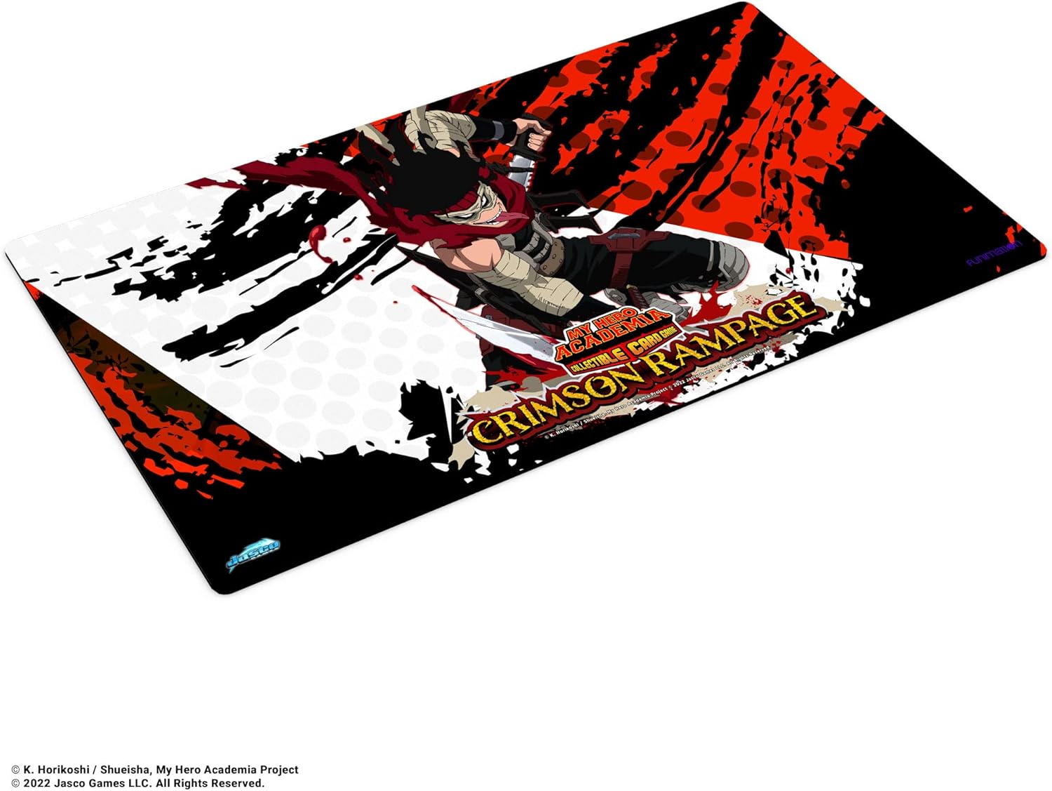 My Hero Academia CCG - Hero Killer: Stain- Playmat- Series 2: Crimson Rampage