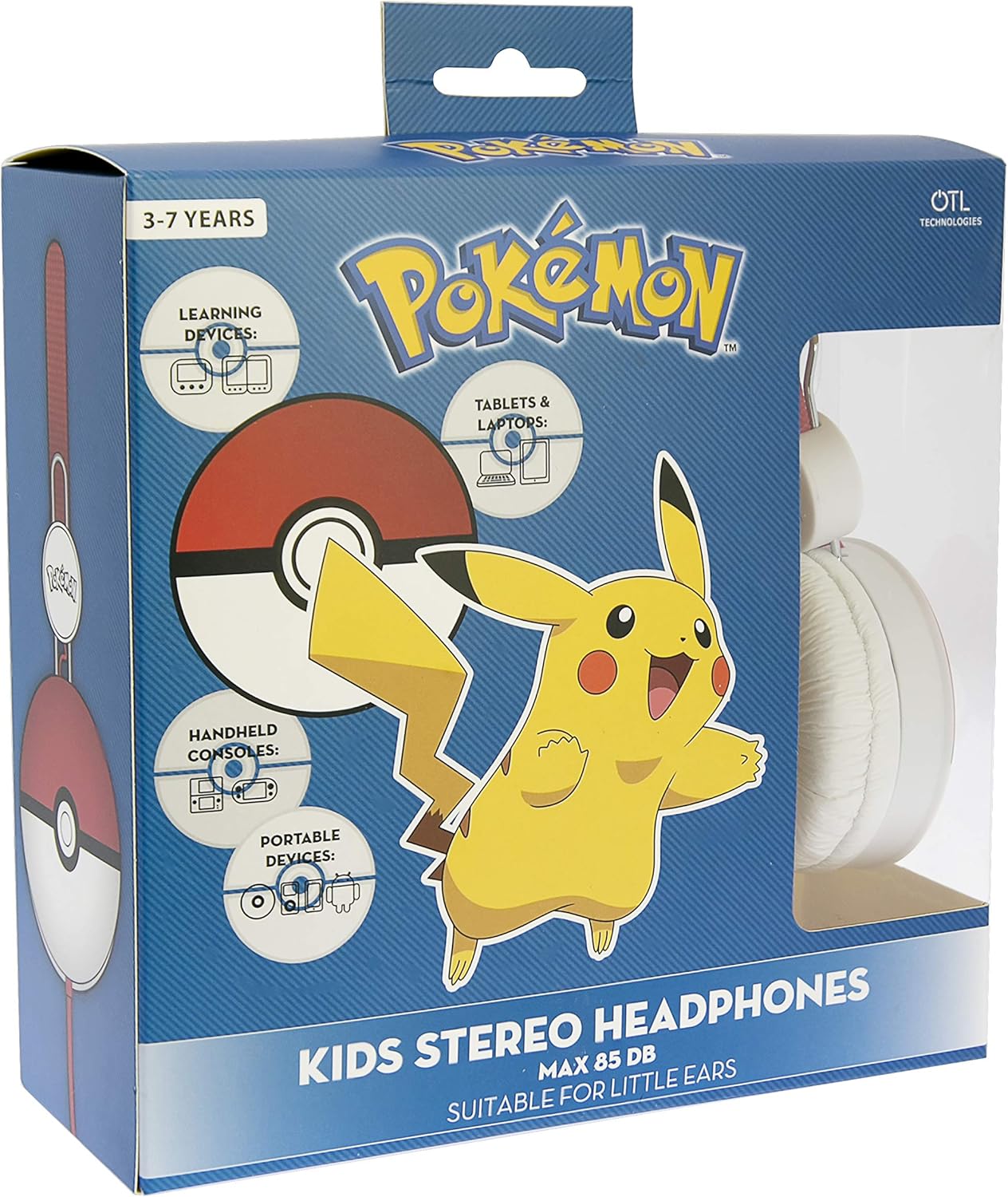 Aucune OTL Technologies OTL/PK0516 - Casque Pokemon Pokéball Kidsafe
