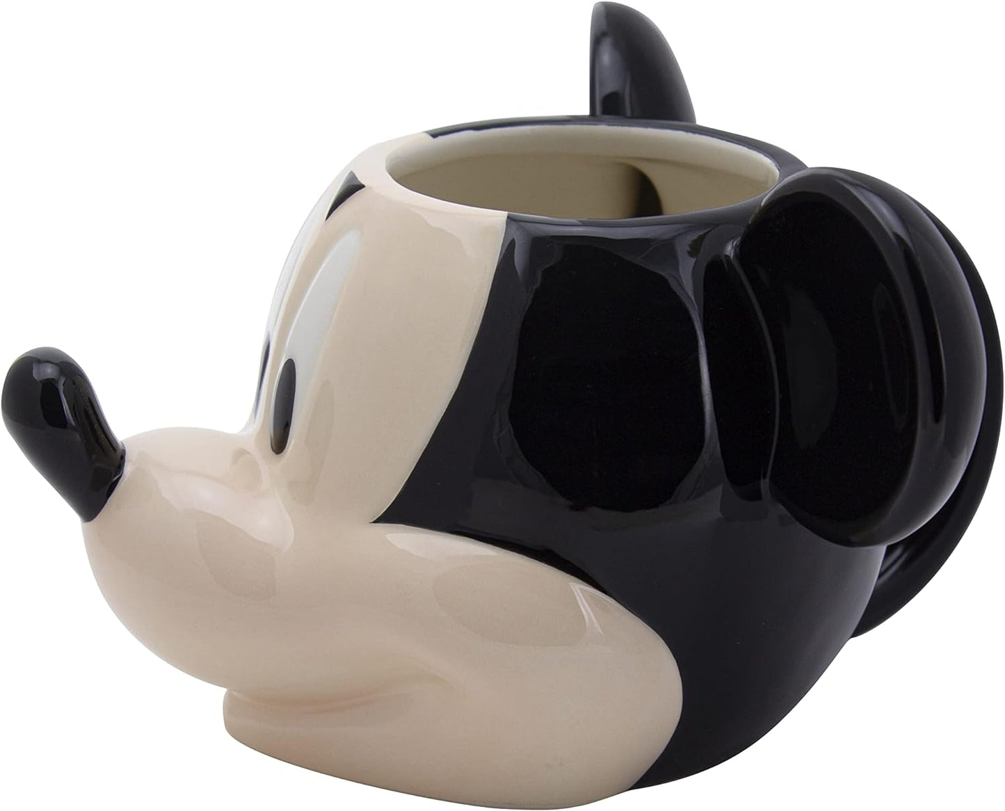 Paladone Mickey Mouse Shaped Mug | Cute Disney Coffee Mug, Multicolor (PP10056DSC