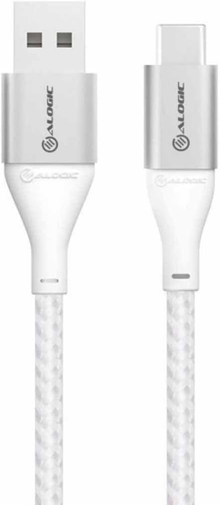 ALOGIC Super Ultra USB 2.0 USB-C to USB-A Cable - 3A/480Mbps (3 M, Silver
