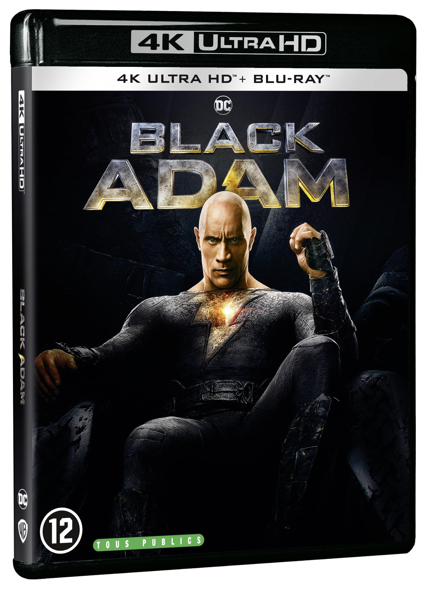 Black Adam - Combo 4K UHD + Blu-Ray