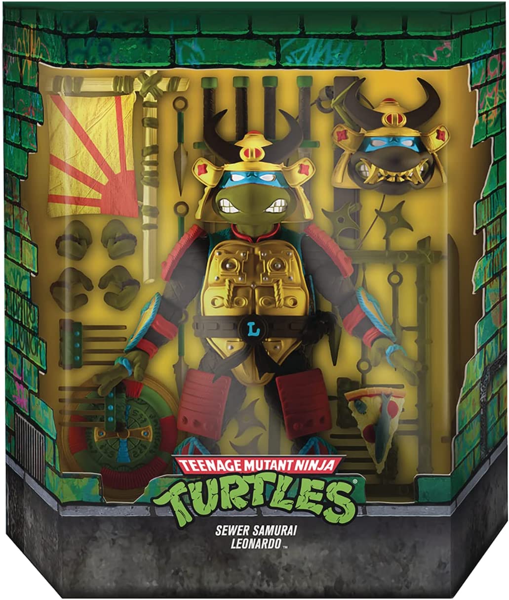 Teenage Mutant Ninja Turtles Ultimates: Leo The Sewer Samurai Action Figure