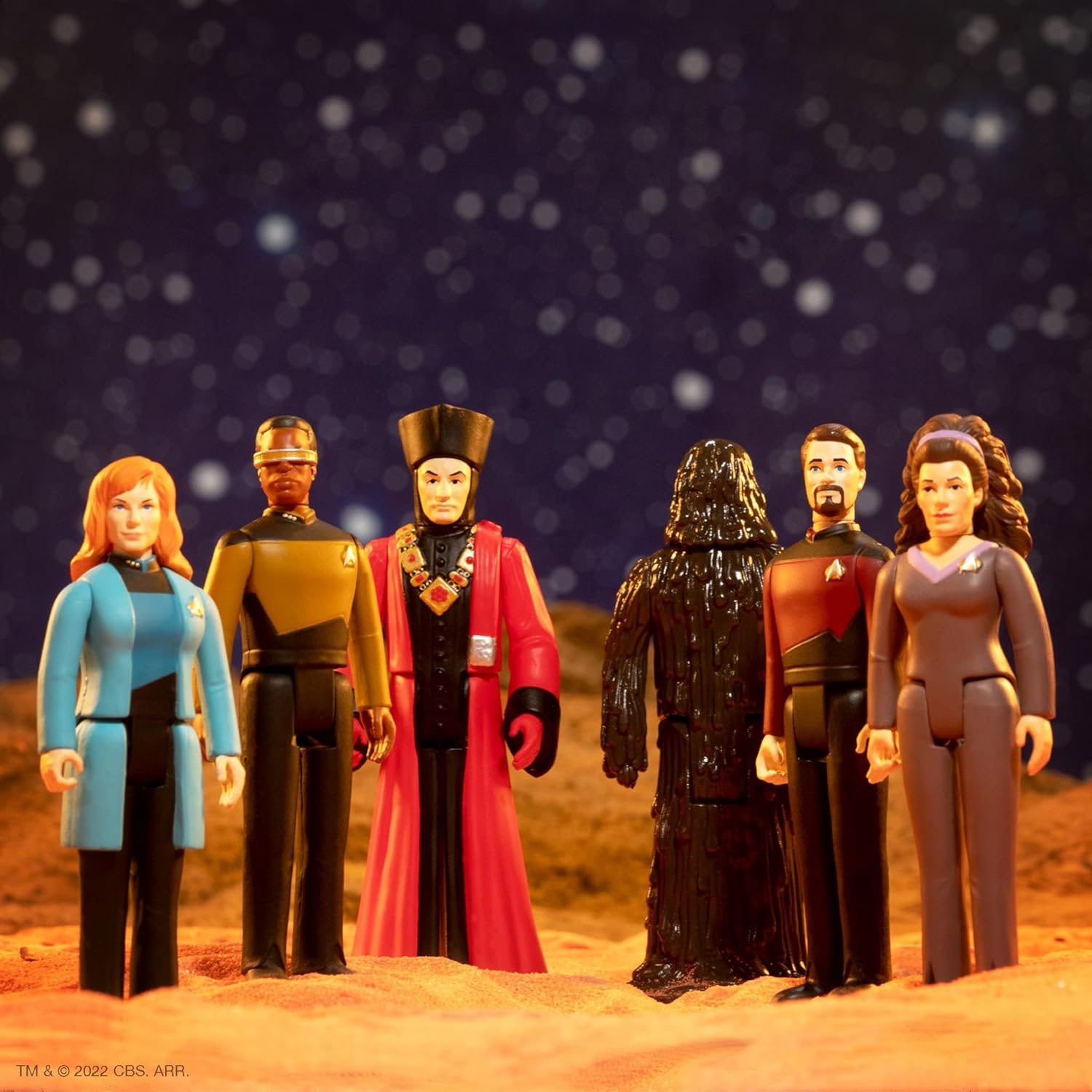 Star Trek Next GEN W2 Consulente TROI Reaction FIG