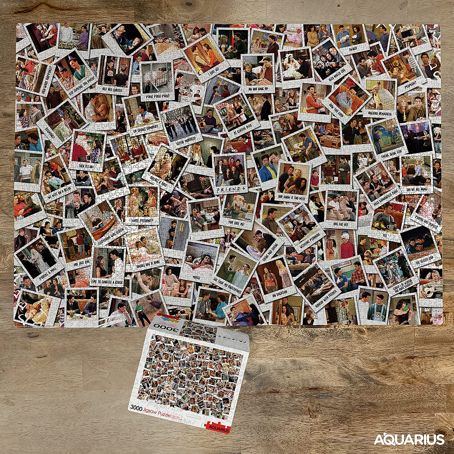 Aquarius Friends Puzzle (3000 Piece Jigsaw Puzzle) - Officially Licensed Friends TV Show Merchandise & Collectibles - Glare Free - Precision Fit - 32 x 45 Inches