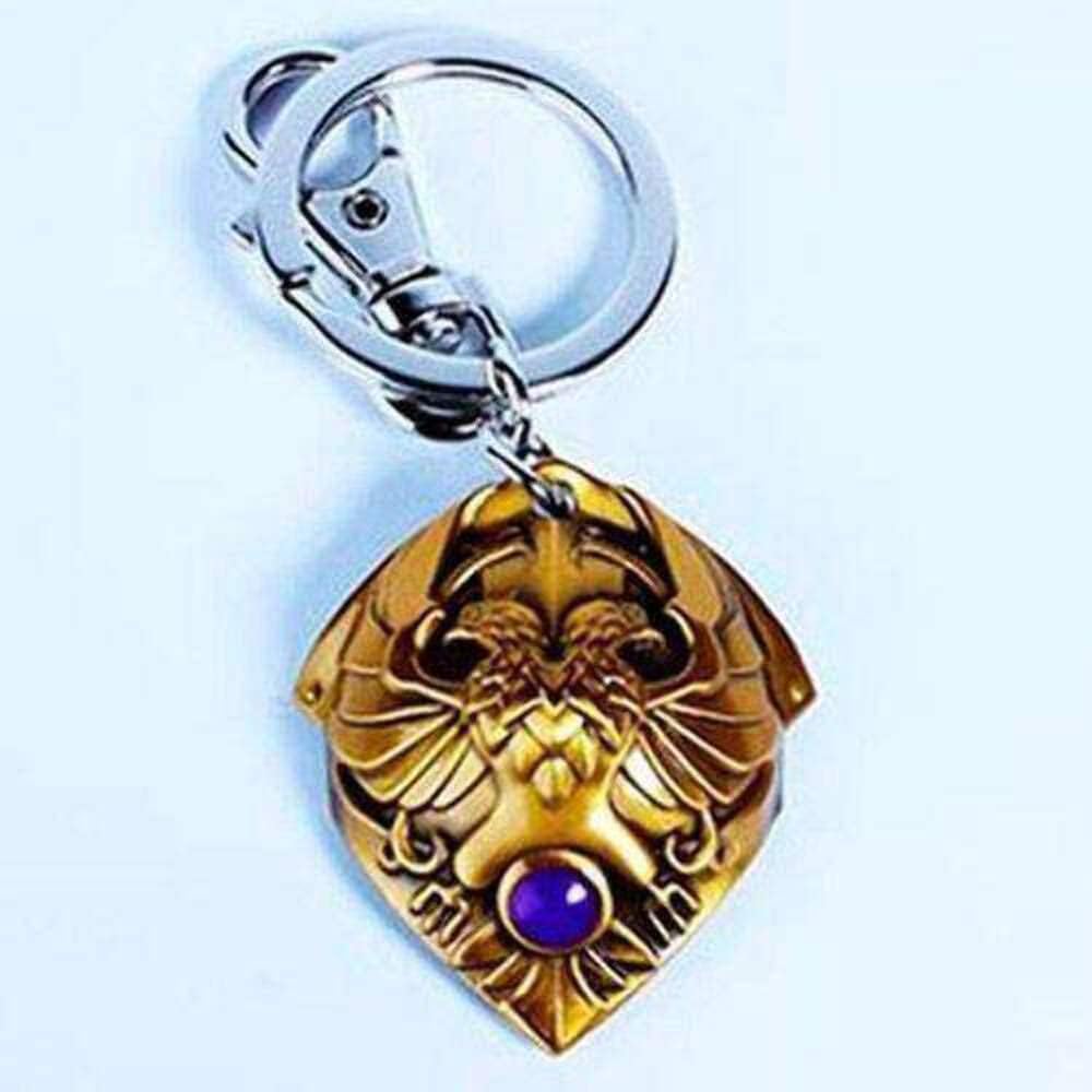 Semic Distibution WHKK005 W40K Custodian Shoulder Plate Keych, Multi-Coloured