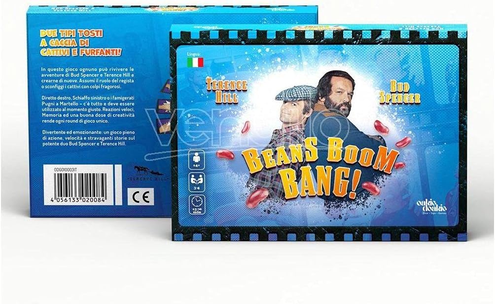 Oakie Doakie Games Beans Boom BANG! - Das Bud Spencer und Terence Hill Spiel - Italienisch, ODG010003IT, Mehrfarbig