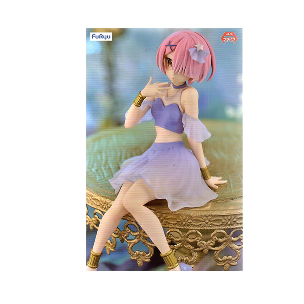 Furyu Re:Zero PVC Noodle Stopper Ram Twinkle Party Statue 14cm