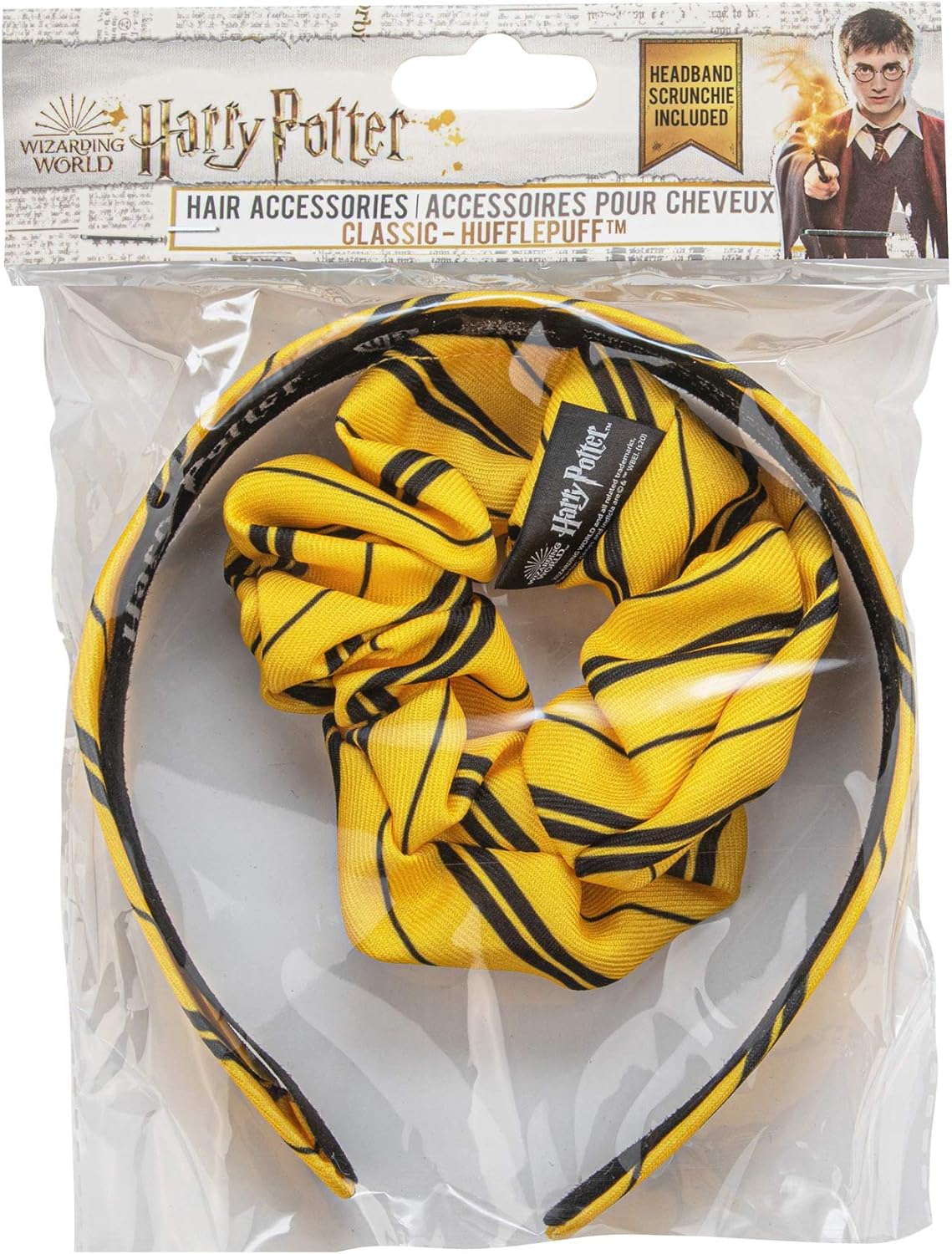 Cinereplicas Harry Potter - Hair Accessories Classic Hufflepuff - Set of 2 - Official License