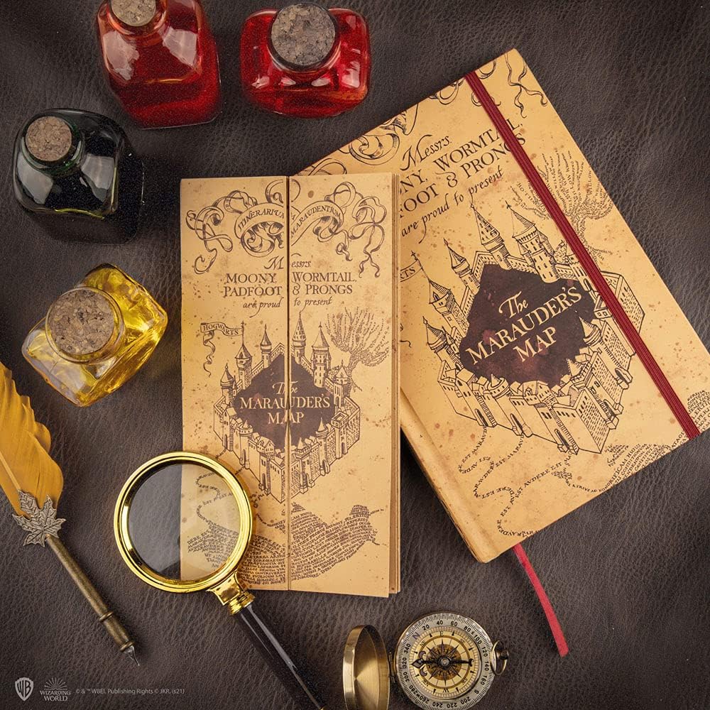 Cinereplicas - Harry Potter - Carnet 120p (Carnet Carte du Marauder