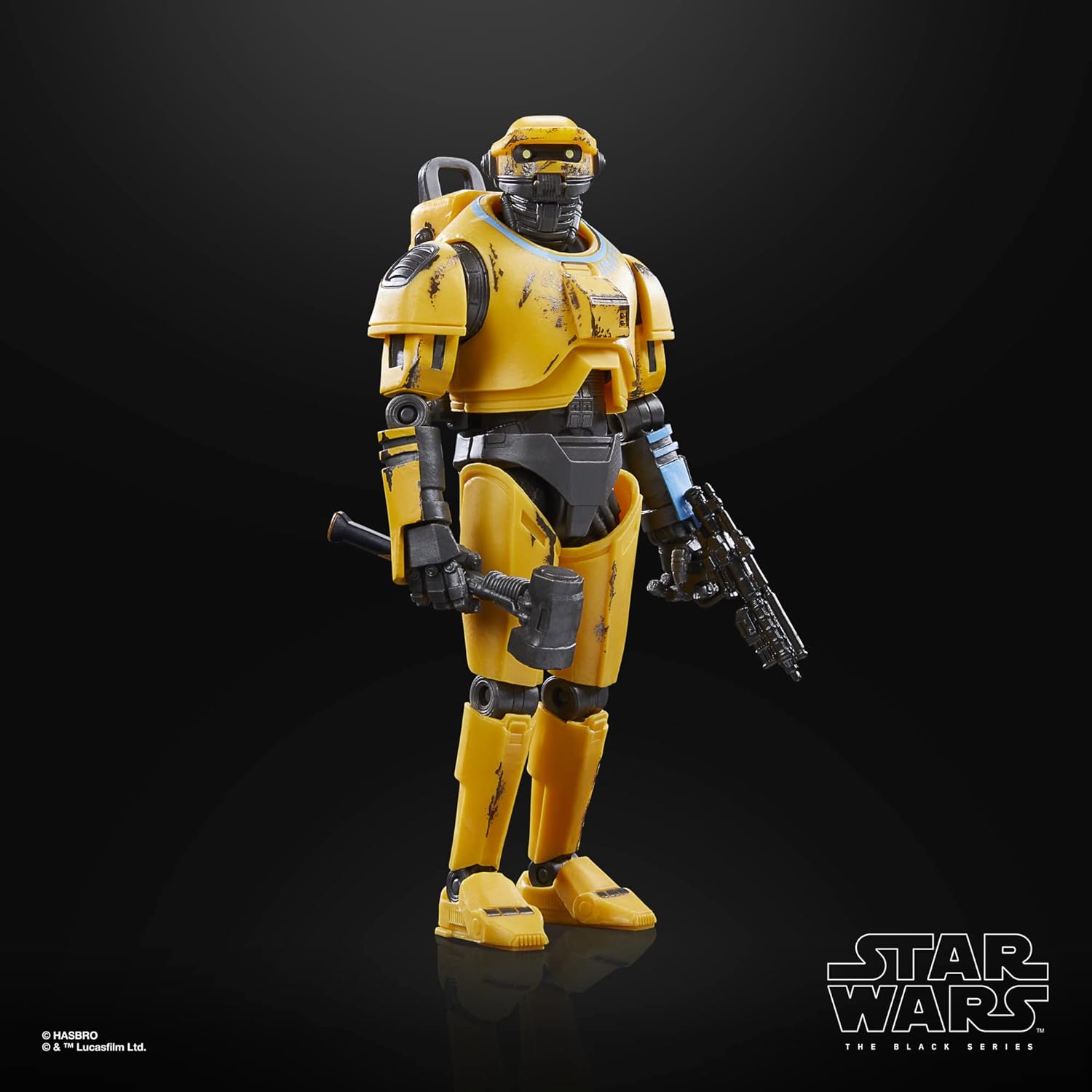 Star Wars Hasbro The Black Series NED-B Toy 15-cm-Scale Obi-Wan Kenobi Action Figure, Toys Ages 4 and Up (F6156)