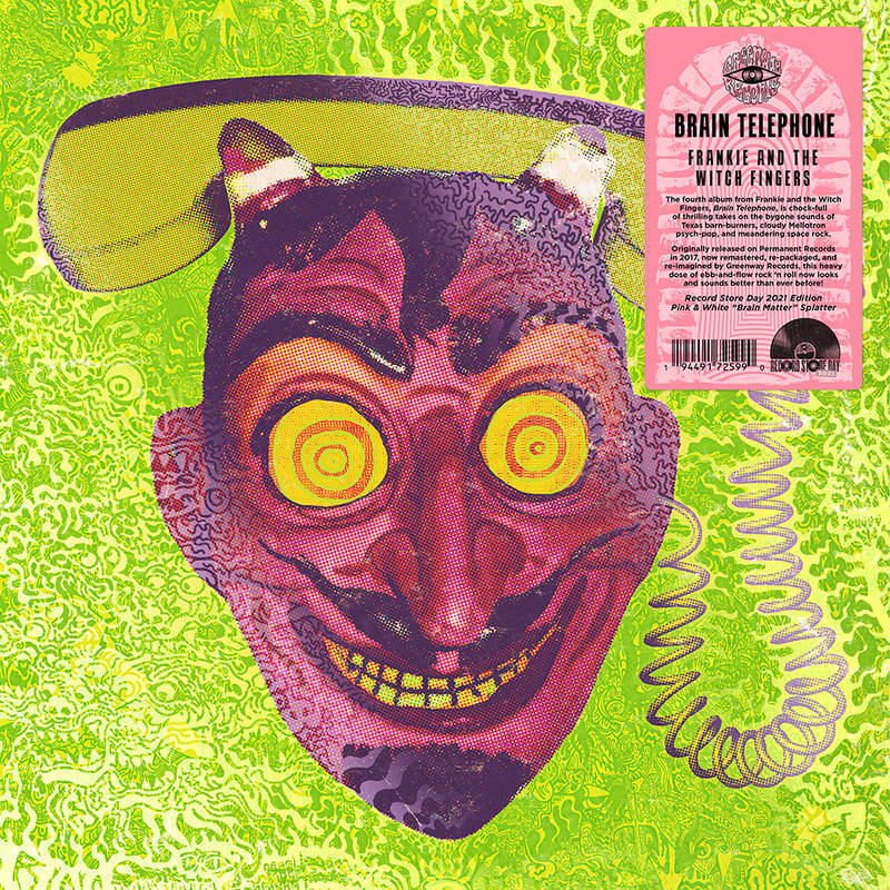 Brain Telephone (Red Splatter Vinyl)
