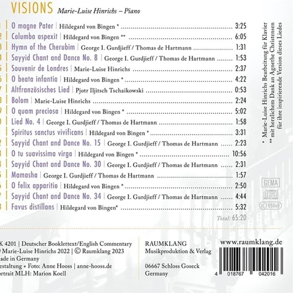 Marie-Luise Hinrichs: Visions