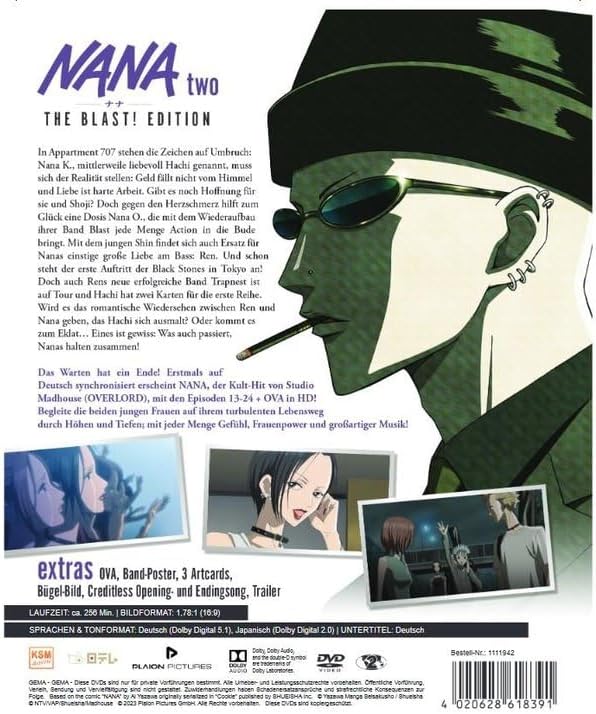 Nana - The Blast: Edition Vol. 2 / Episoden 13-24 + OVA 2