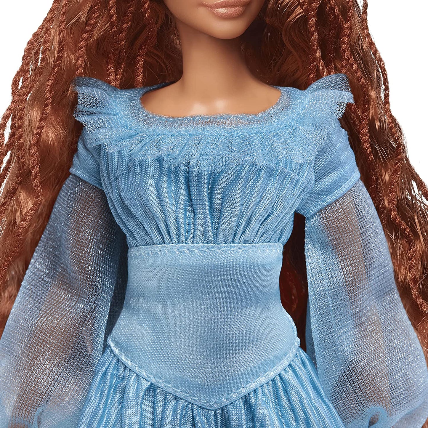 Mattel Disney La Sirenita Ariel sirena Muñeca con vestido de volantes, juguete +3 años (HLX09