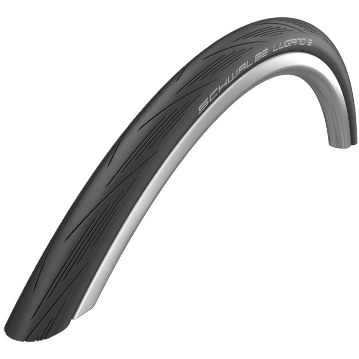 Schwalbe Lugano II K-Guard Folding Tyre, Black