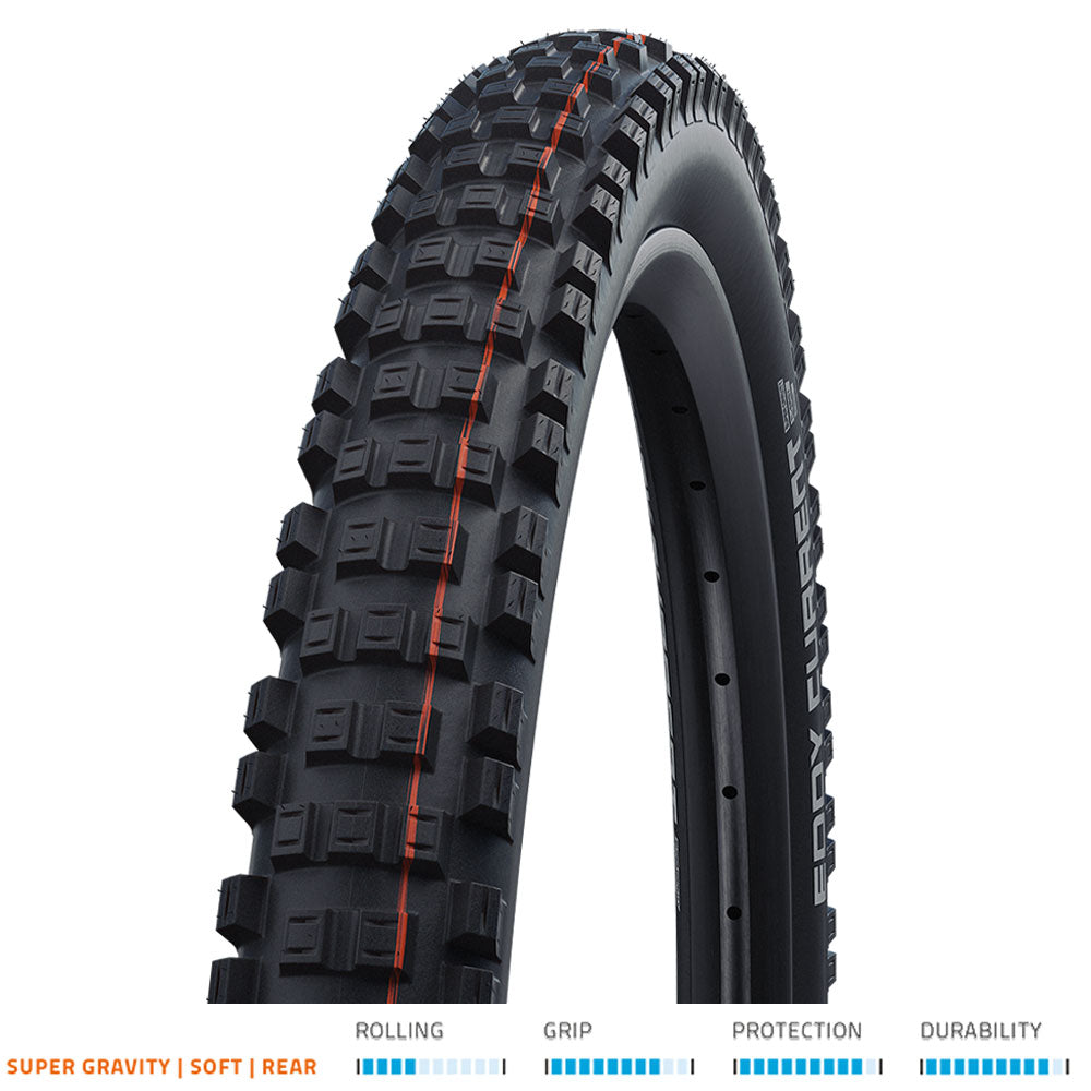 Schwalbe Eddy Current Rear Evo Faltreifen // 65-584 (27,5x2,6') Super Trail