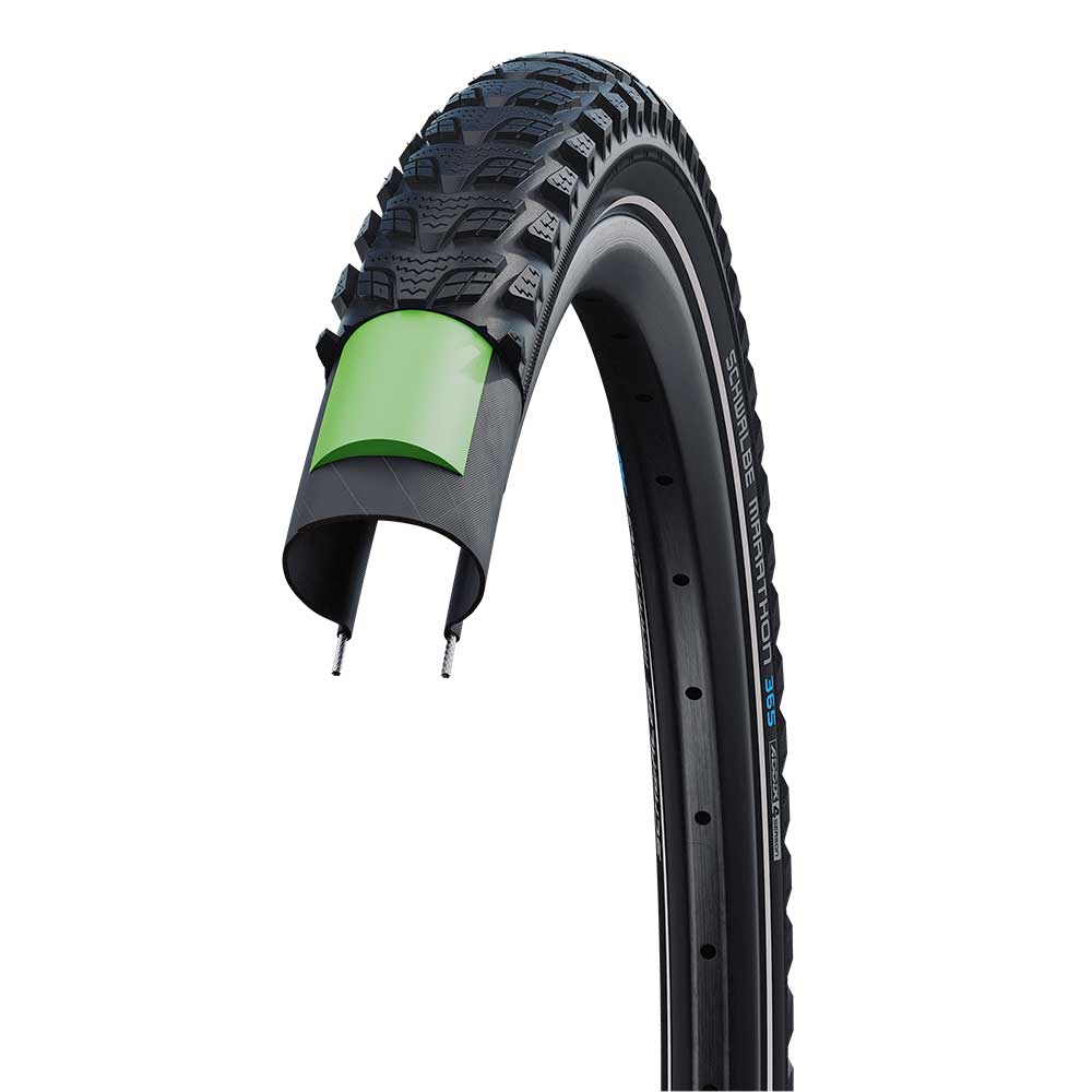 Schwalbe Marathon 365 Performance Clincher Tyre // 37-622 (28.0 x 1.40 Inches) GreenGuard