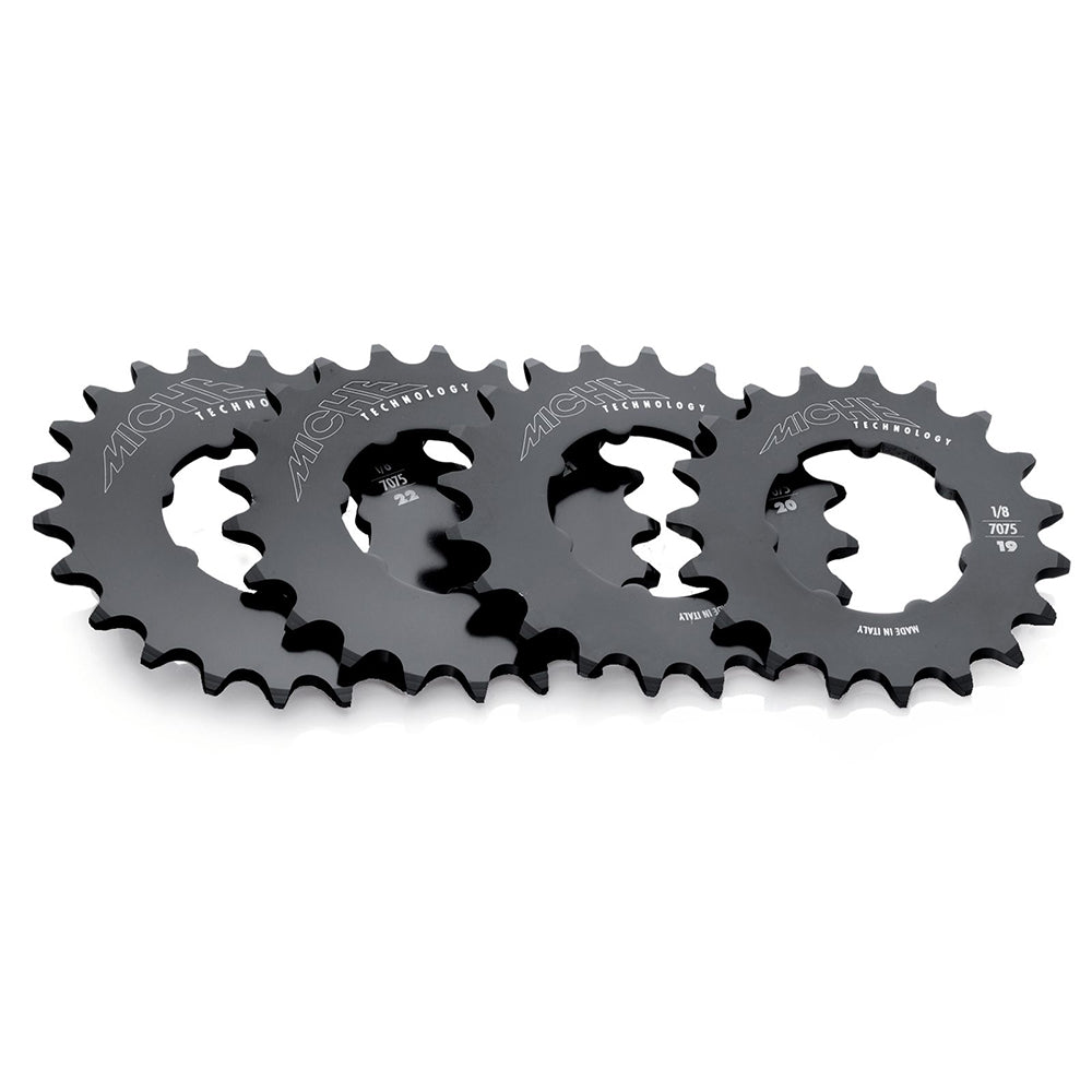 Miche 1/8 Fixed Track Sprocket, Black, 18t