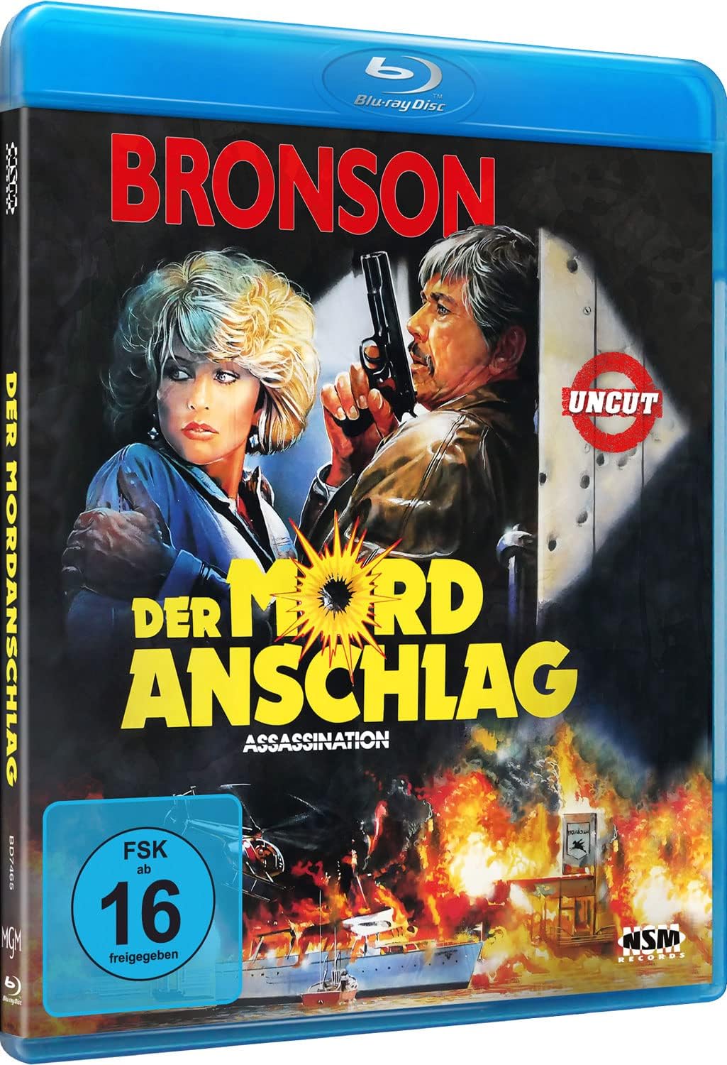 `HUNT,PETER R.` DER MORDANSCHLAG (BLU-RAY) - (GERMAN IMP