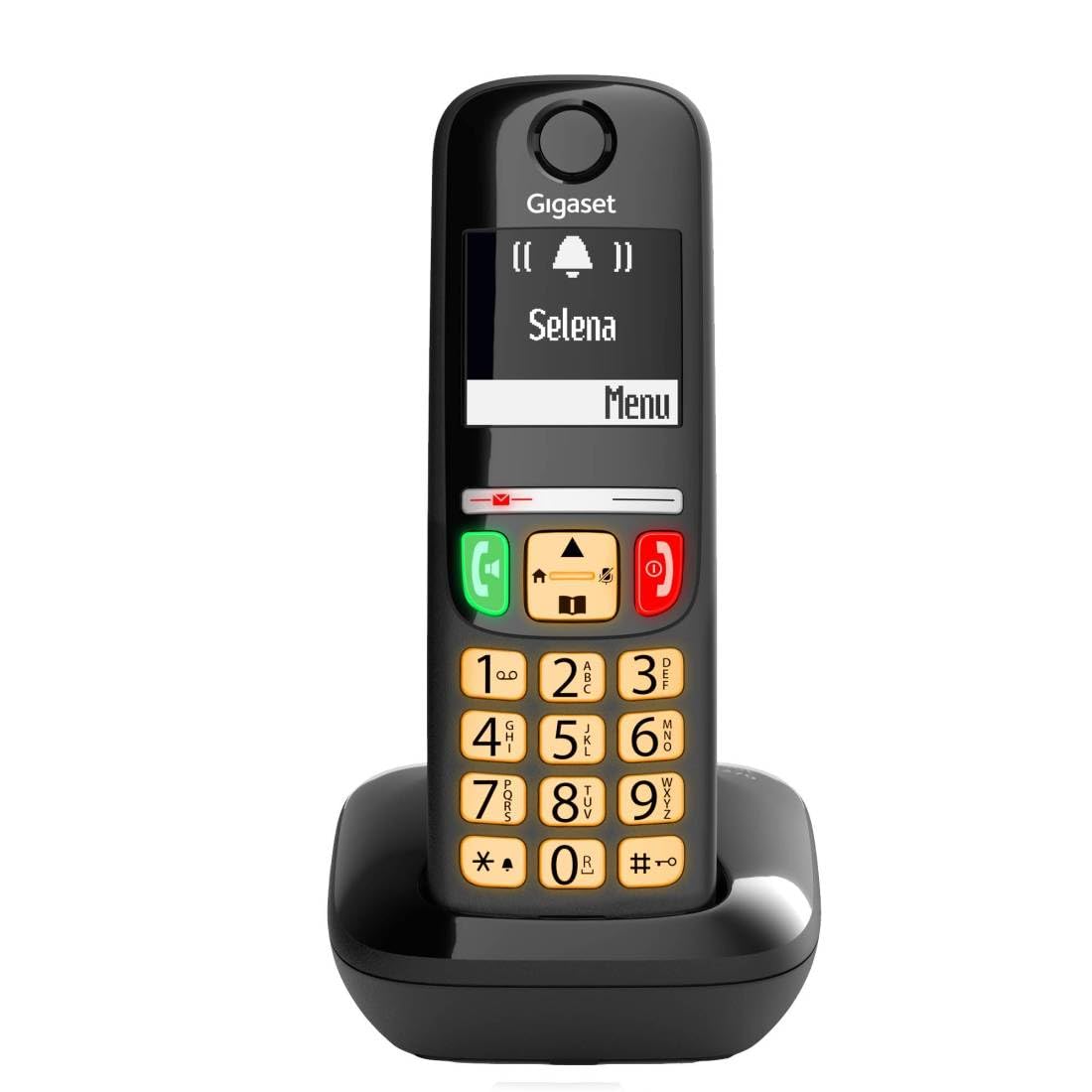 Gigaset E270 Téléphone DECT Identification de l'appelant Noir
