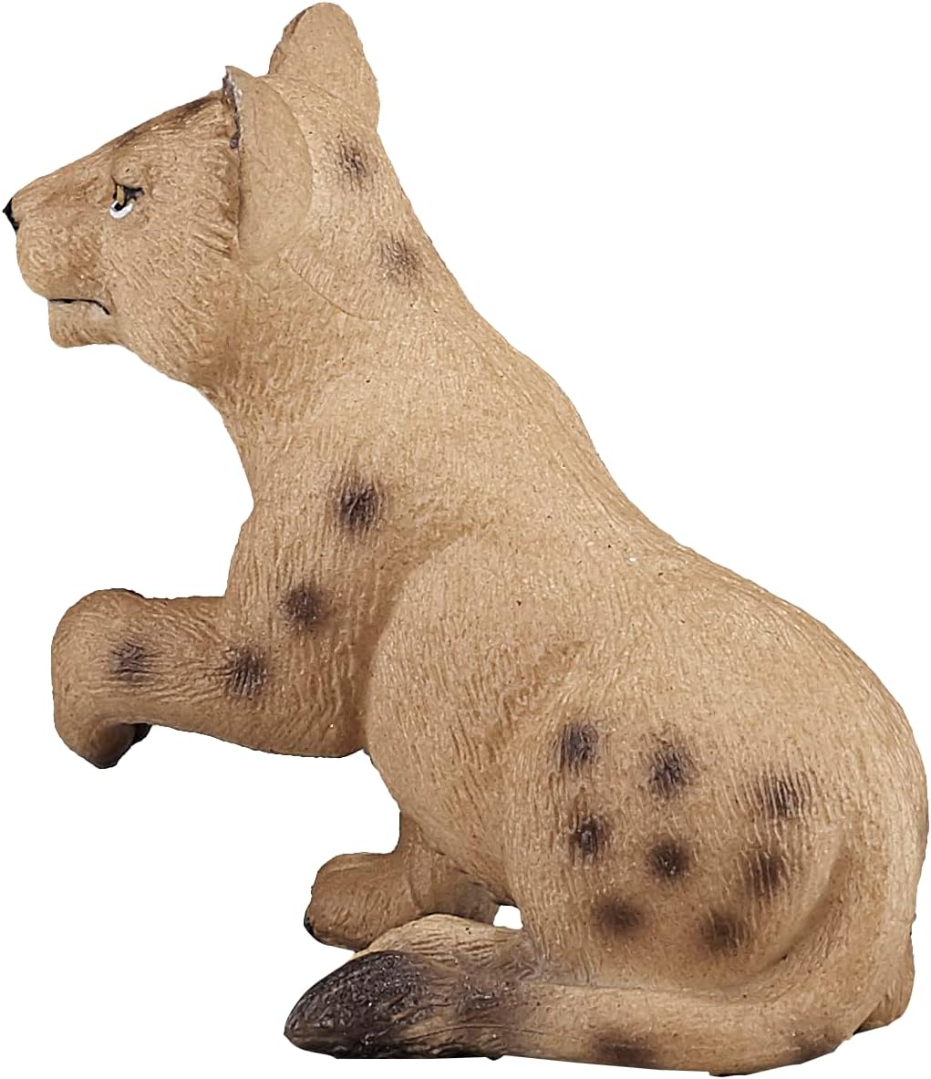 MOJO Lion cub Playing Wildlife Animal Model Toy Figure