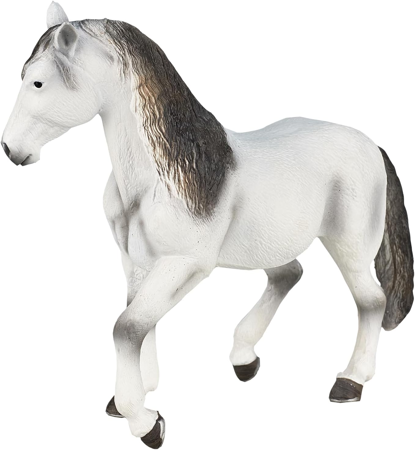 MOJO Andalusian Stallion Grey Horse Farm Animal Model Toy Figure