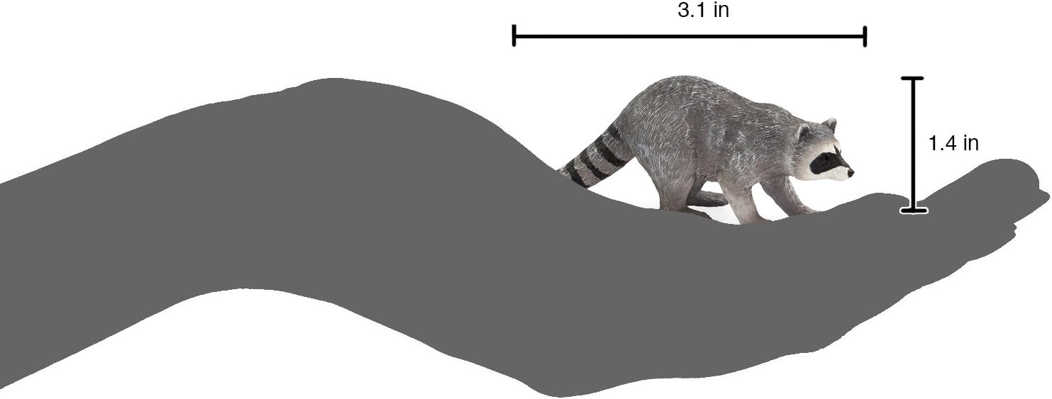 MOJO Raccoon American Woodland Wildlife Animal Model Toy Figure