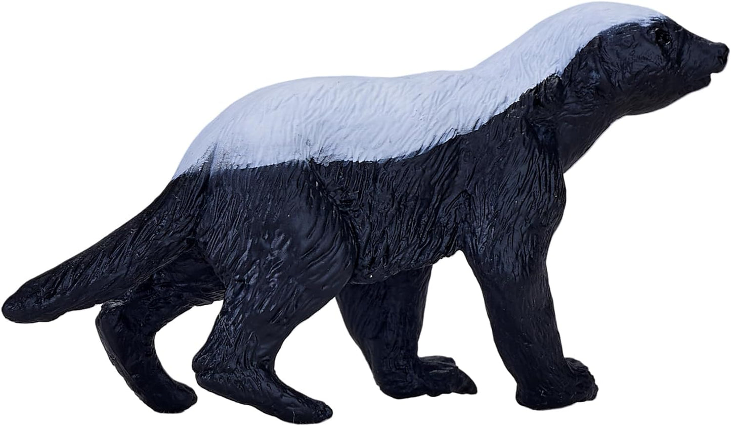 MOJO – Honey Badger Male | Hand-Painted Toy Figure | Woodland Collection | True to Life & Highly Detailed | Designed in UK