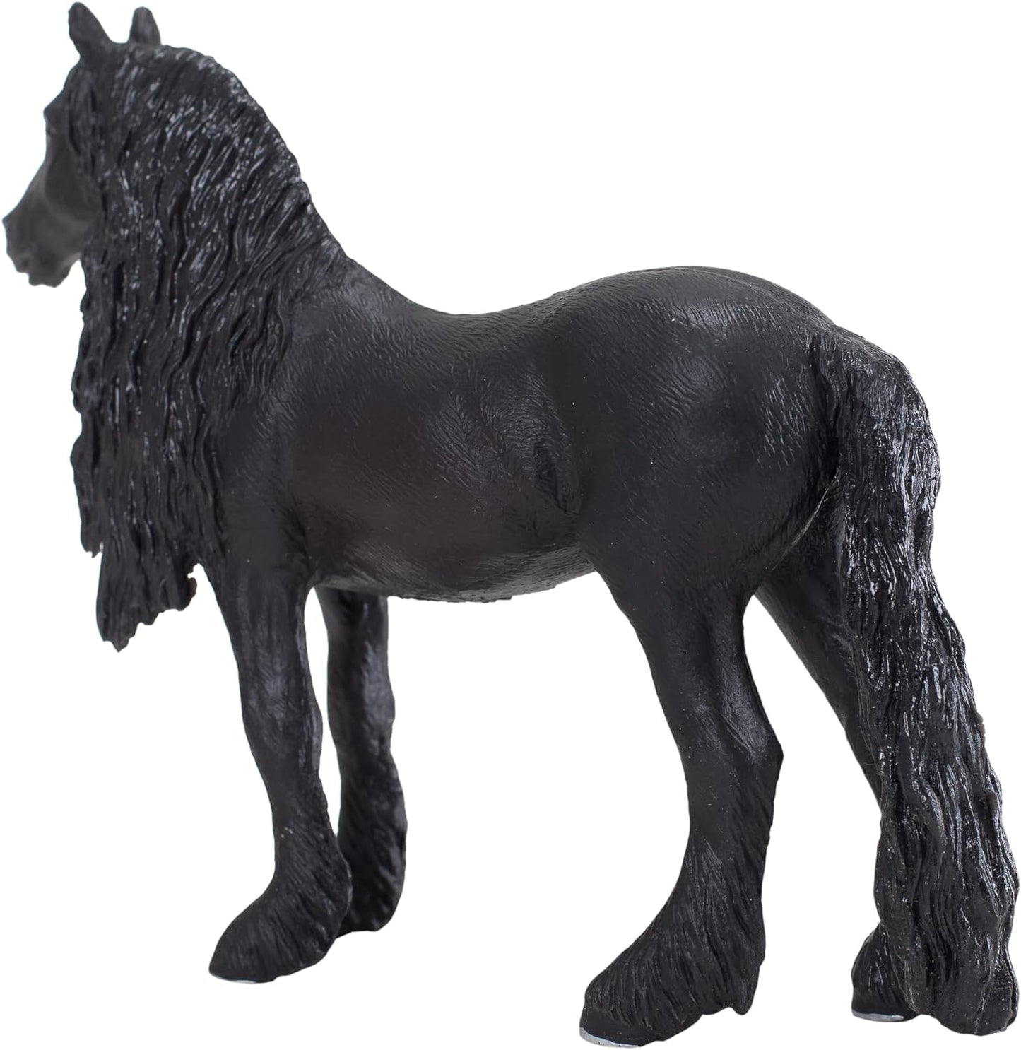 MOJO- Animal Planet Caballo Frisón Castrado, Color Negro (387240