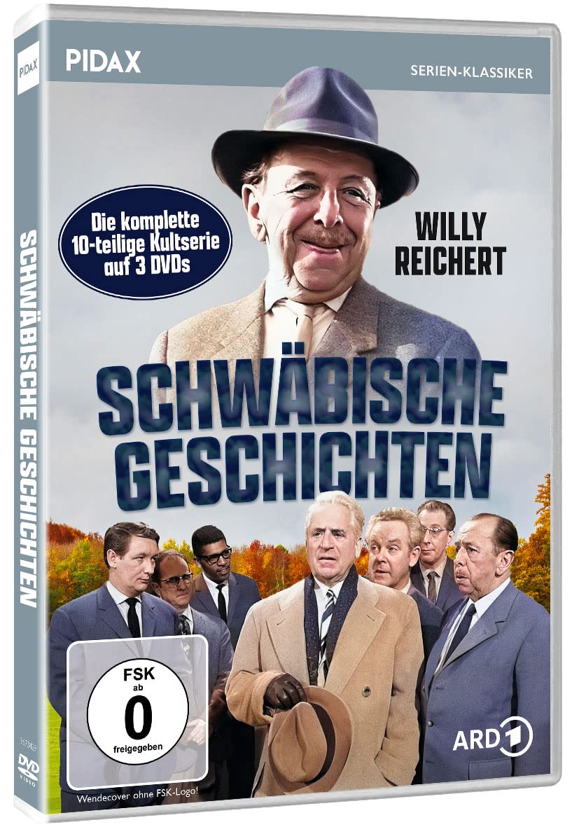 Schwäbische Geschichten / Die komplette 10-teilige Kultserie mit Willy Reichert (Pidax Serien-Klassiker)