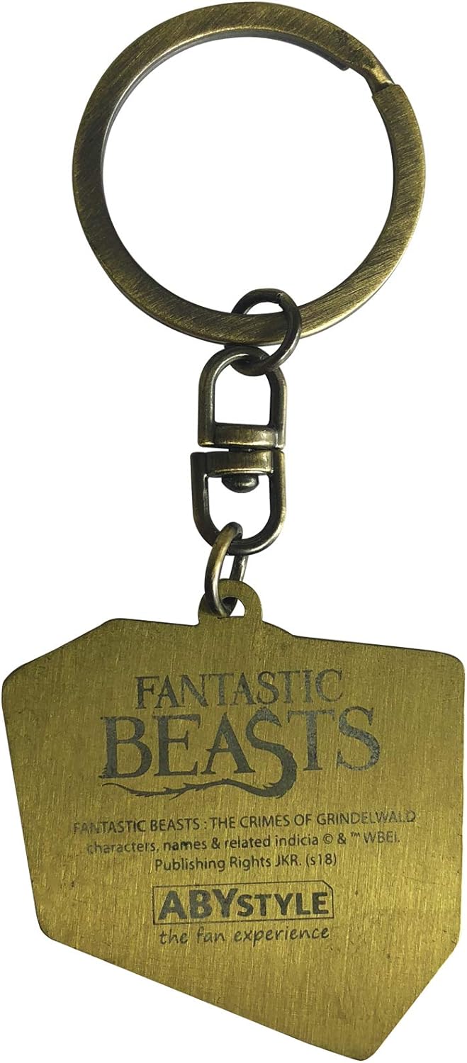 FANTASTIC BEASTS - Porte-Cles Metal - Newts Suitc
