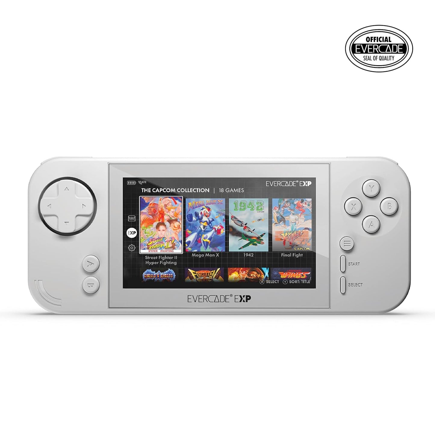 Evercade EXP Tempered Glass Screen Protector