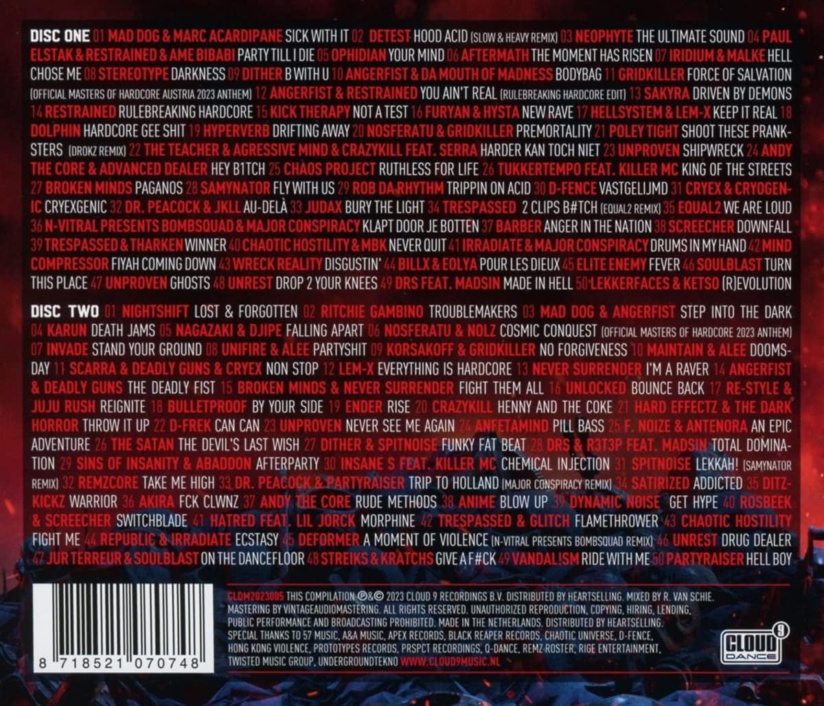 Hardcore Top 100-2023