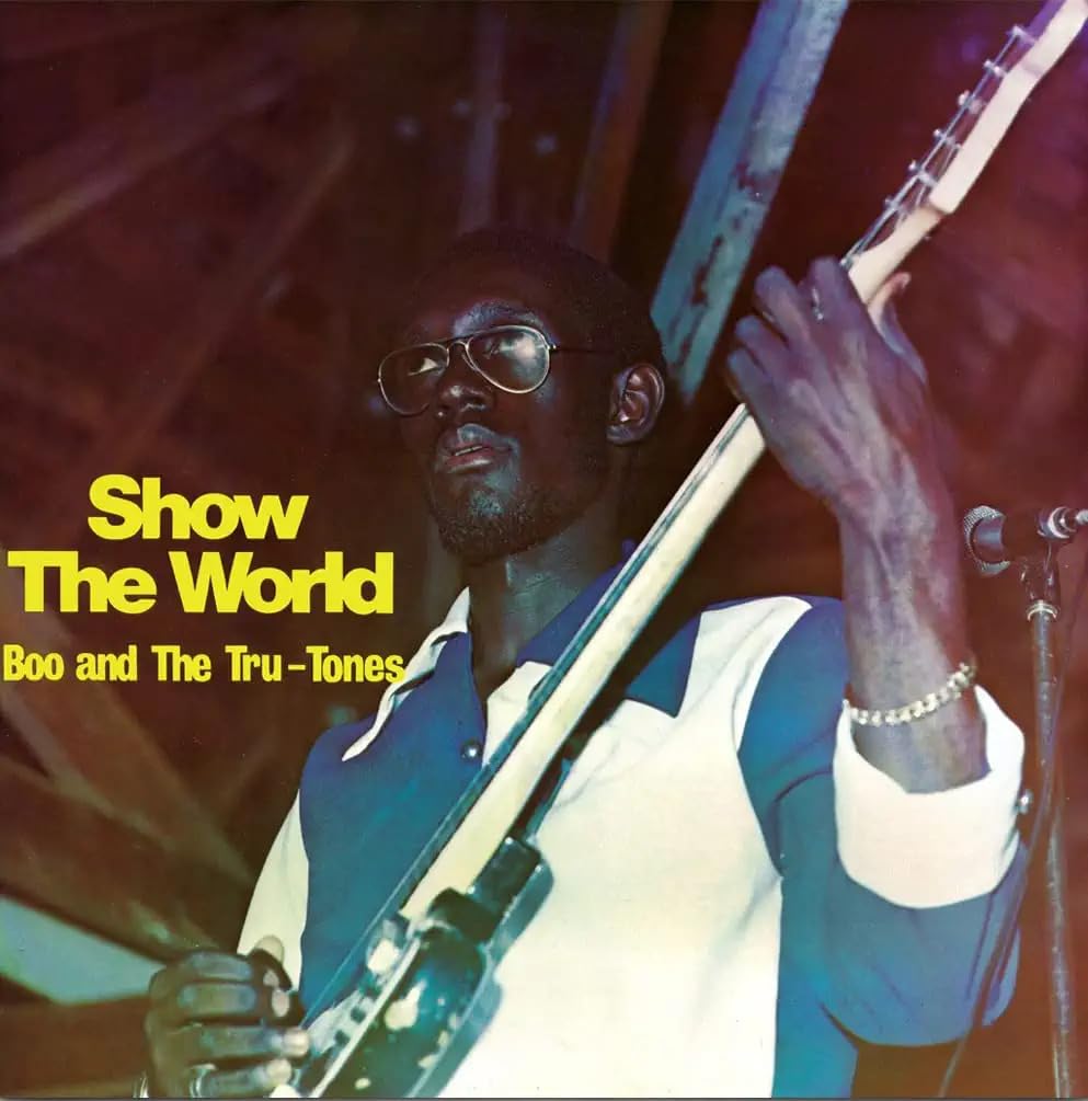 Show The World (yellow & Black Splatter)