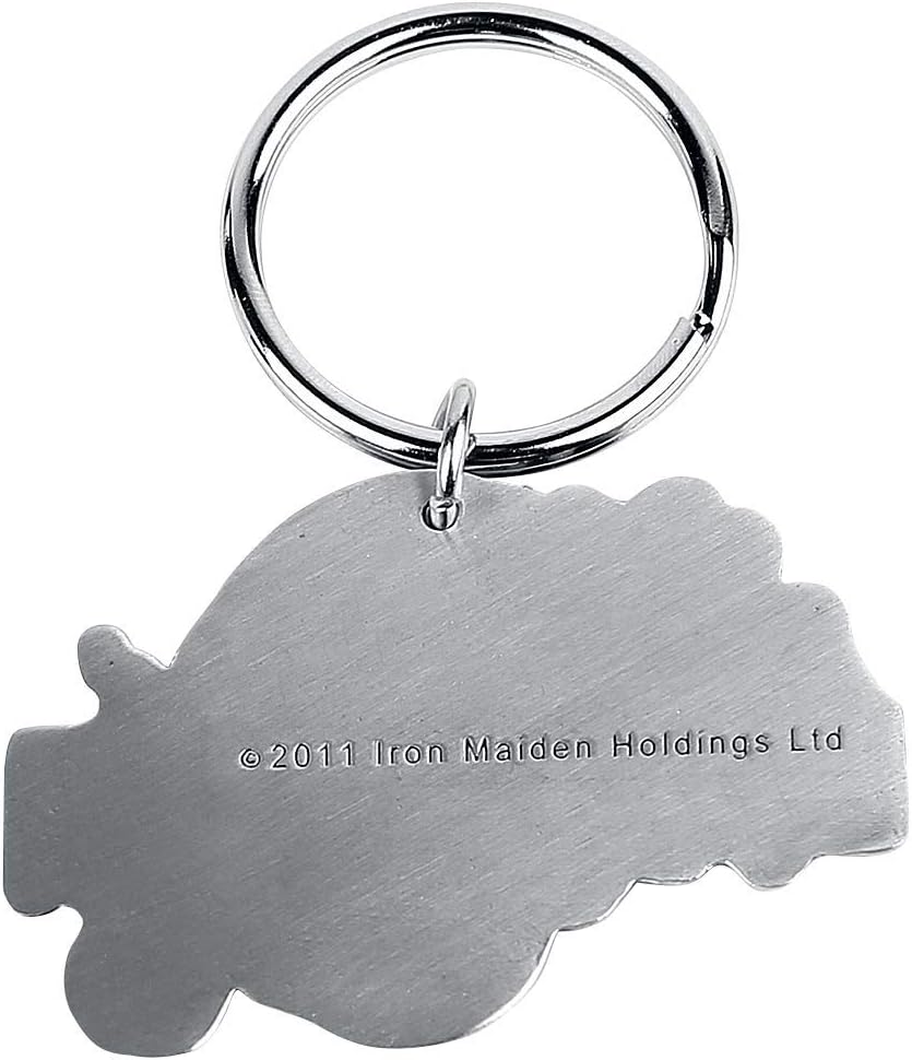 Iron Maiden The Number of The Beast Unisex Keyring Pendant Standard, Zinc Alloy
