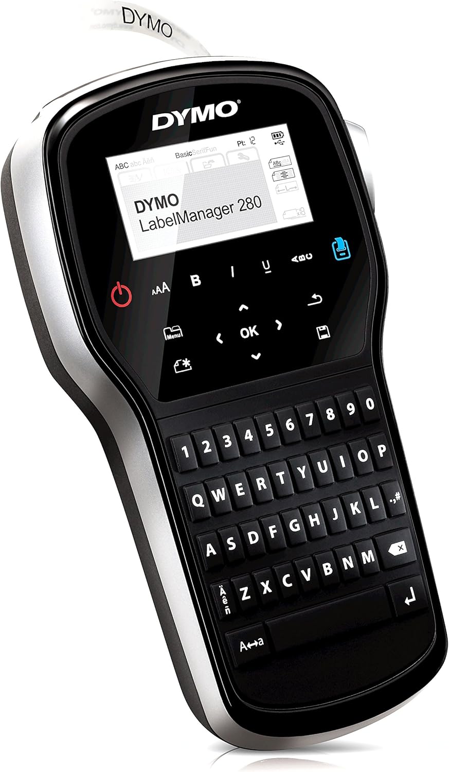 DYMO LabelManager 280 Impresora de Etiquetas, Teclado QWERTY (Versión Española)