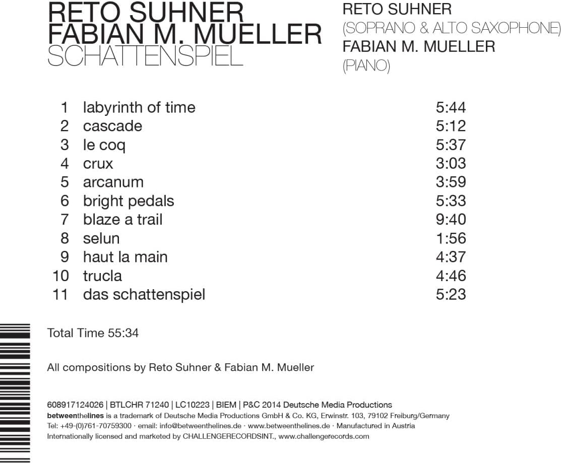 Reto / Fabian M. Mueller Suhner - Schattenspiel