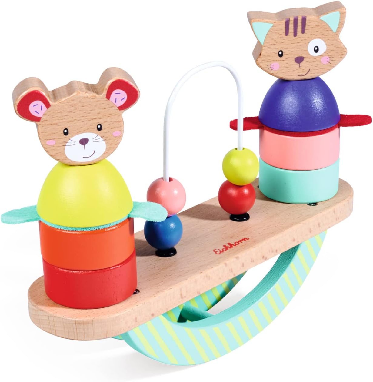 Eichhorn Eh-Juego apilable Friends, Multicolor, zzzz-s (4003046010053