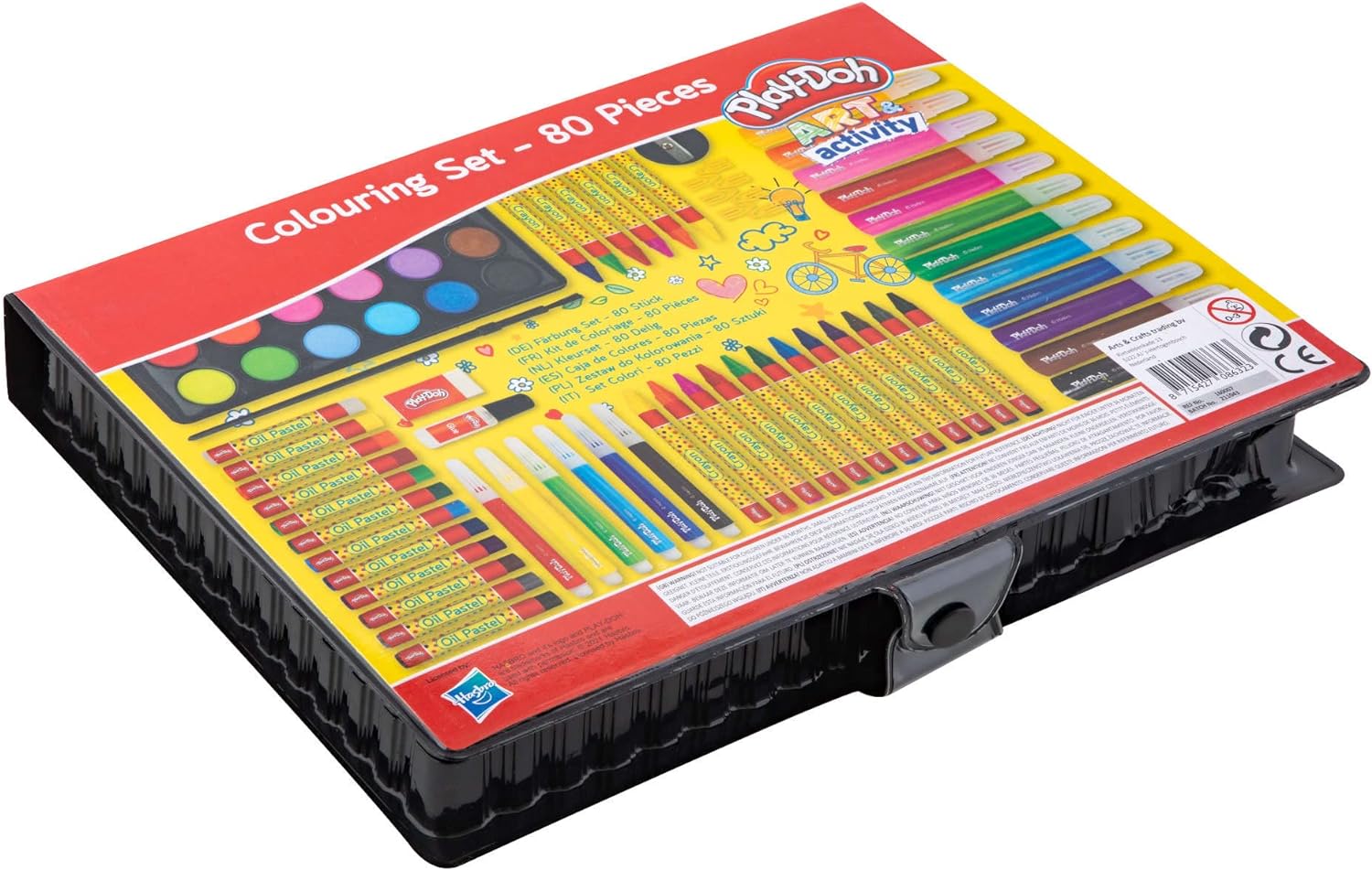 Play Doh Set of Pastel Chalk Markers Colours 80 Elements