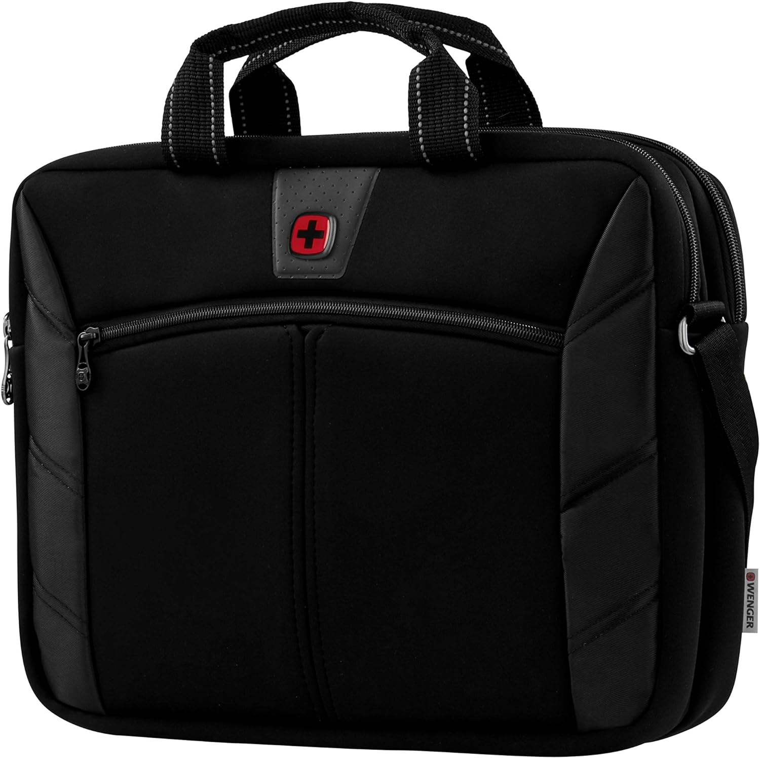 Wenger Icons Business Backpack - Sherpa Black - Stylish Laptop Bag with Organizer Pockets