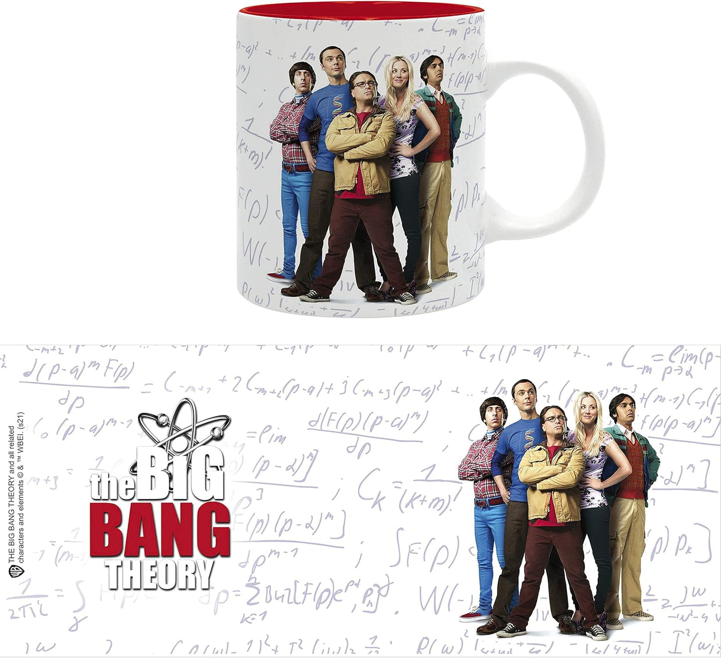 Abystyle BIG BANG THEORY - Casting - Mug 320ml